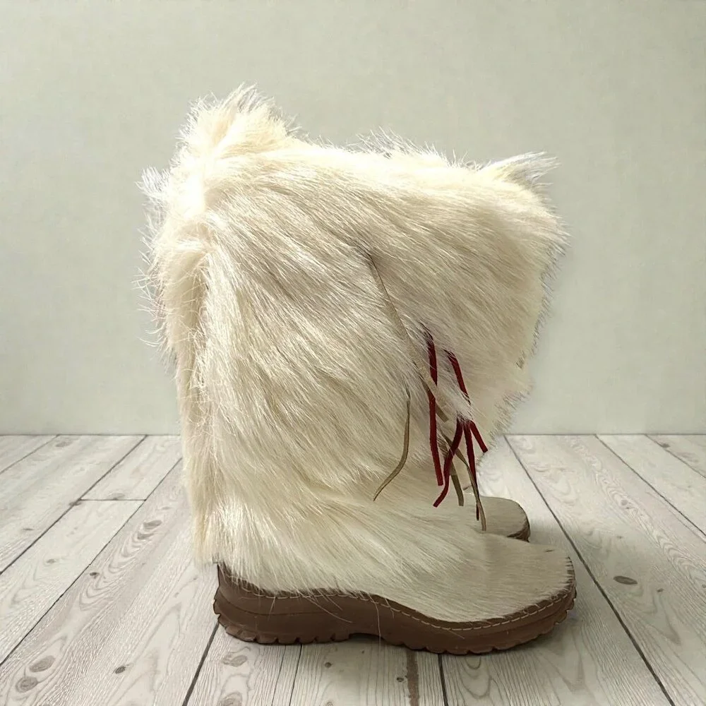 Pajar Vintage Après-Ski Fur Boots Made in Italy EU 39